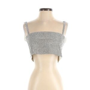12th Tribe bedazzled crop top, size M/L